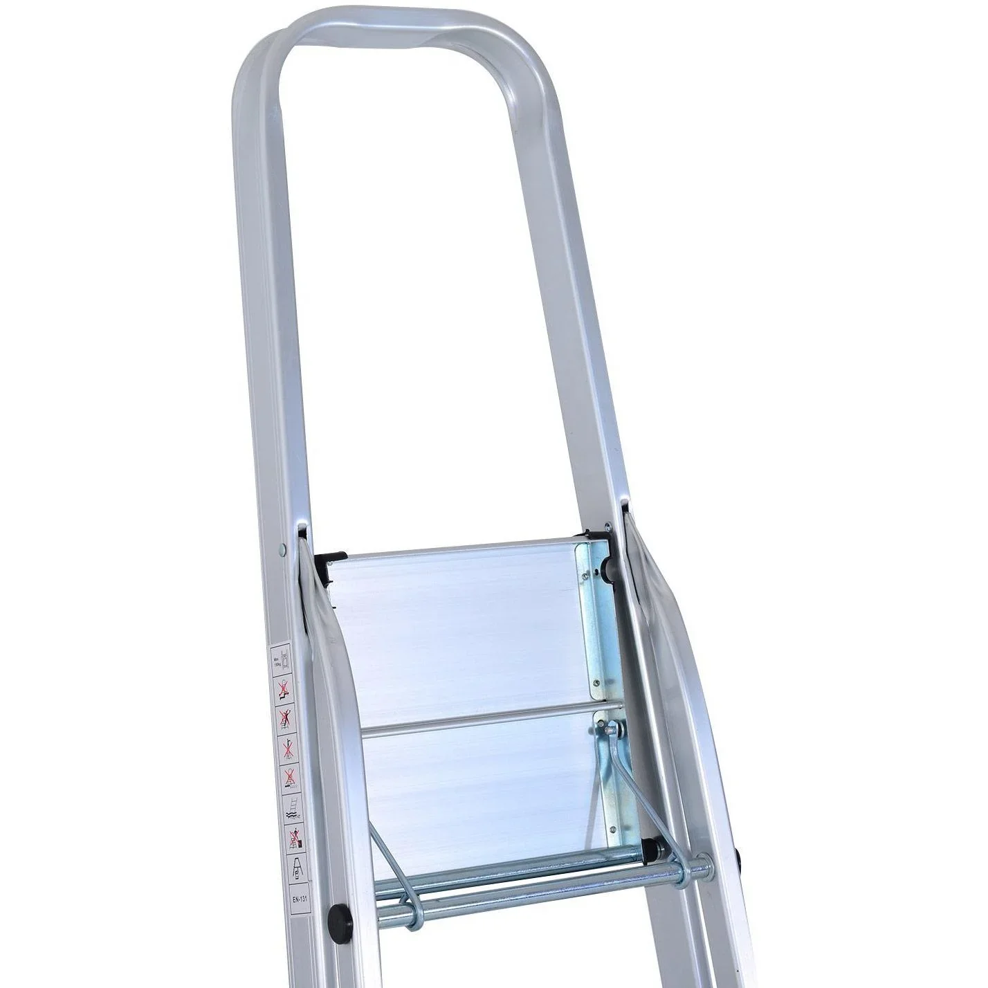 Stehleiter Aluleiter Trittleiter Haushaltsleiter 4 Stufen - 0