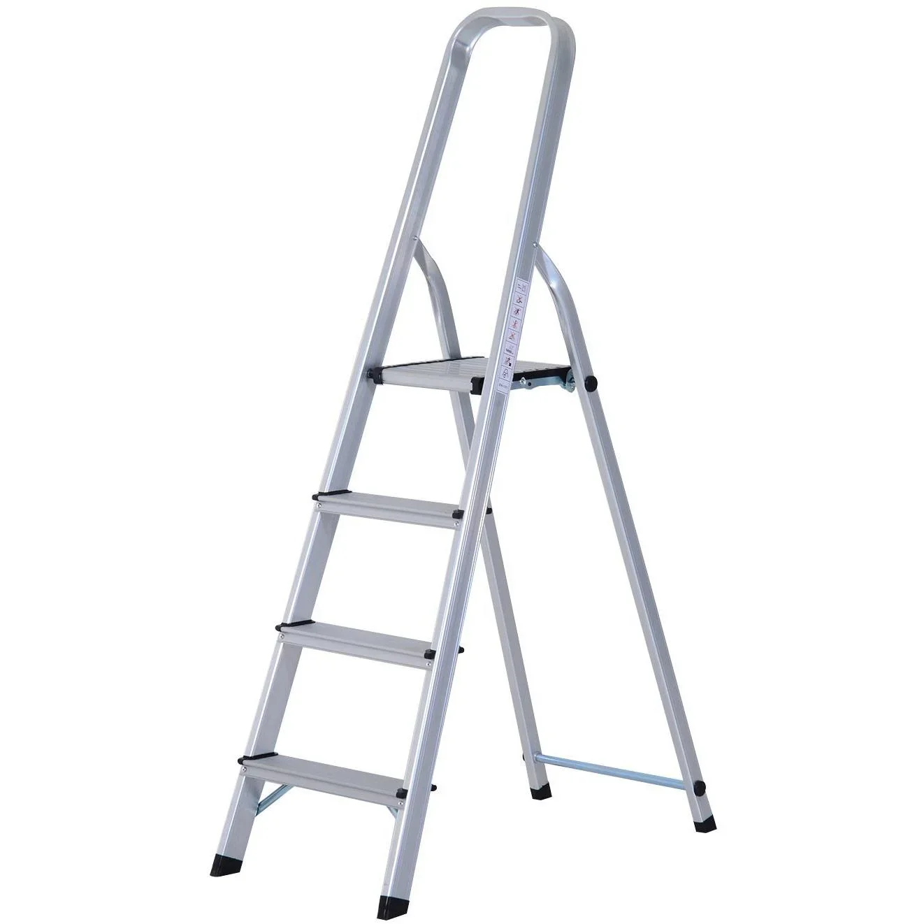 Stehleiter Aluleiter Trittleiter Haushaltsleiter 4 Stufen - 6