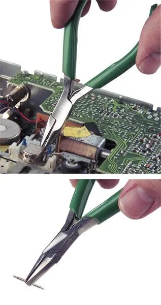 Zangen 5er Set, Edelstahl, ohne Hieb, matt, feingeschliffen - 5