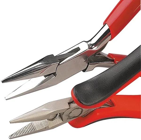 Zangen 5er Set, Edelstahl, ohne Hieb, matt, feingeschliffen - 6