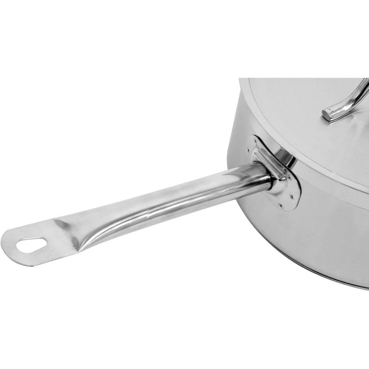 Kochtopf aus Edelstahl mit Deckel - Ø28 cm - 8L - 0