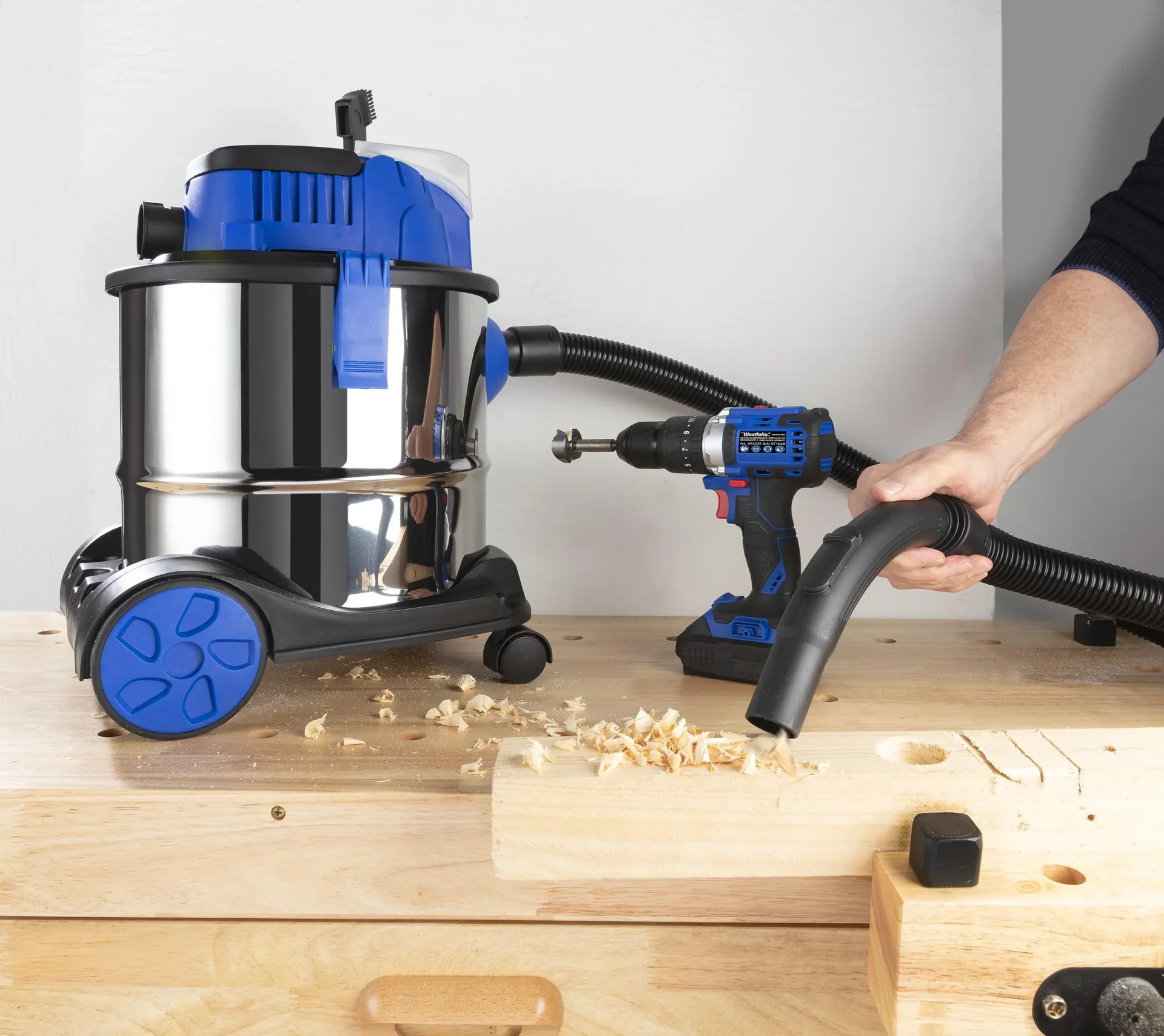 18 V Nass/Trockensauger WNTS, ohne Akku und Ladegerät - 2