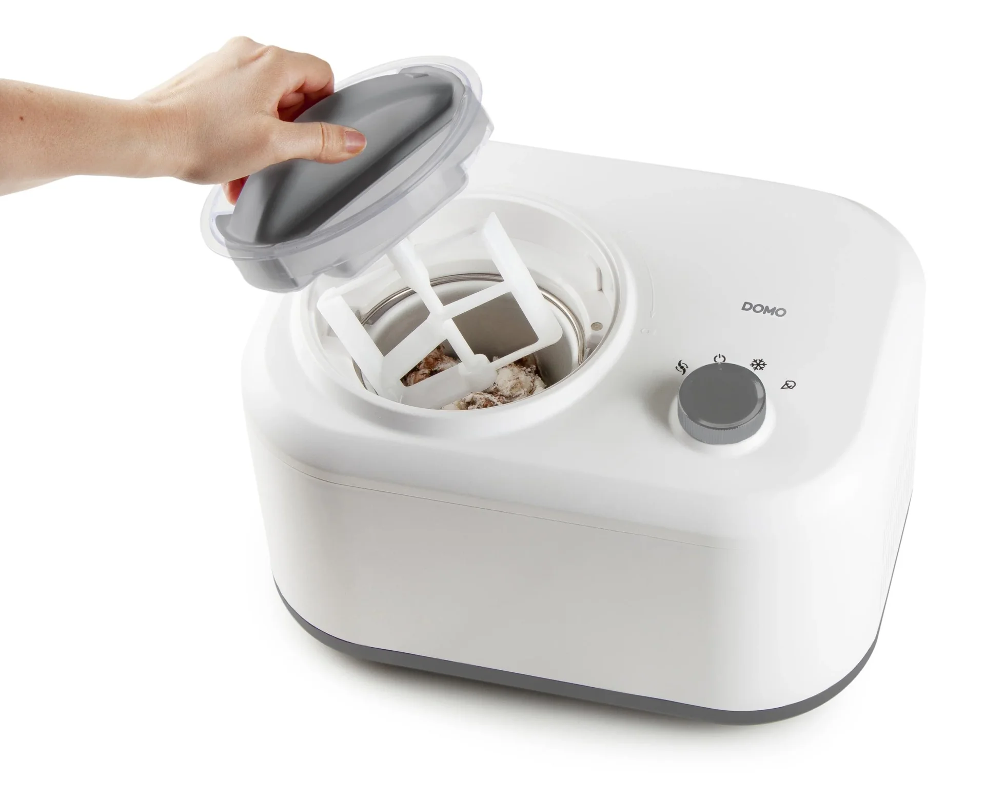 Eismaschine "DO9243l", mit Kompressor, 1 Liter - 10