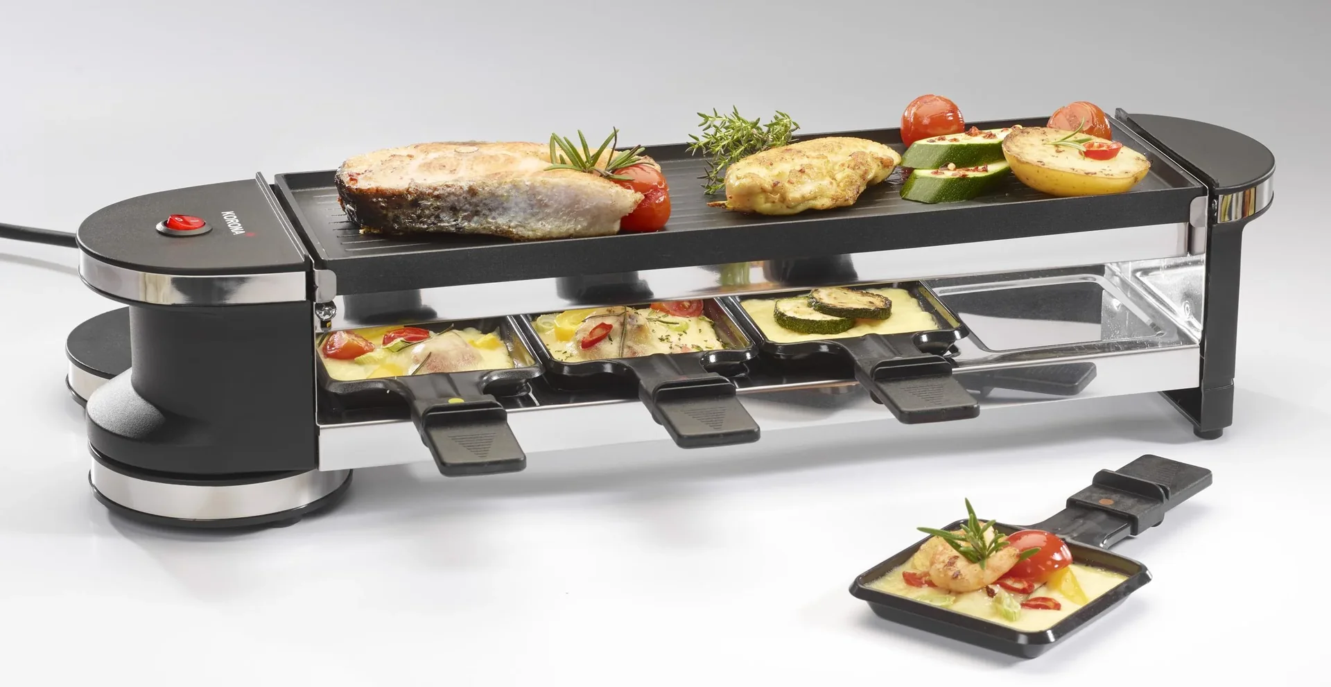 Raclette-Grill 360° drehbar - 2