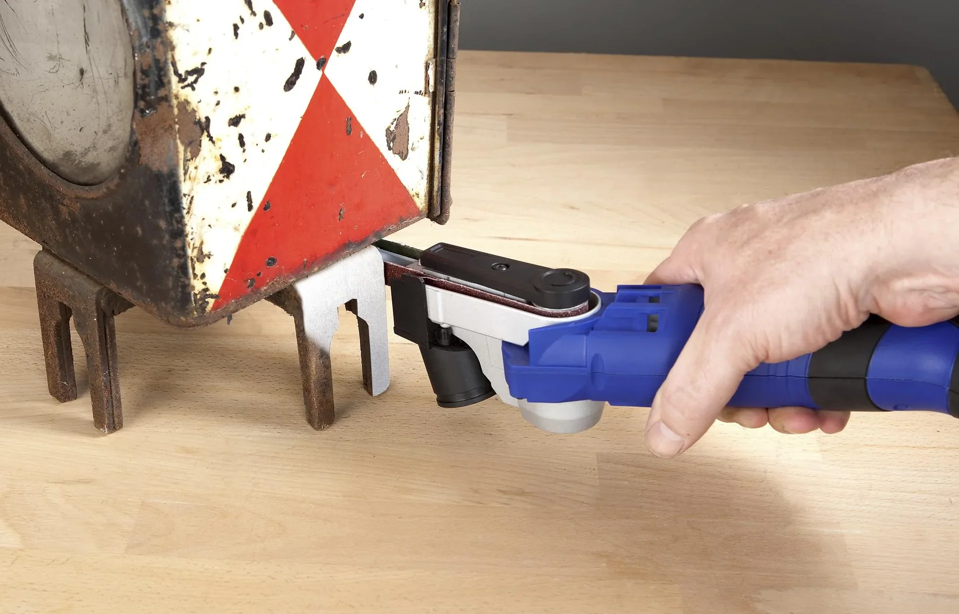 Elektro Feile 260W + Gratis dazu 10 Schleifbänder - 0