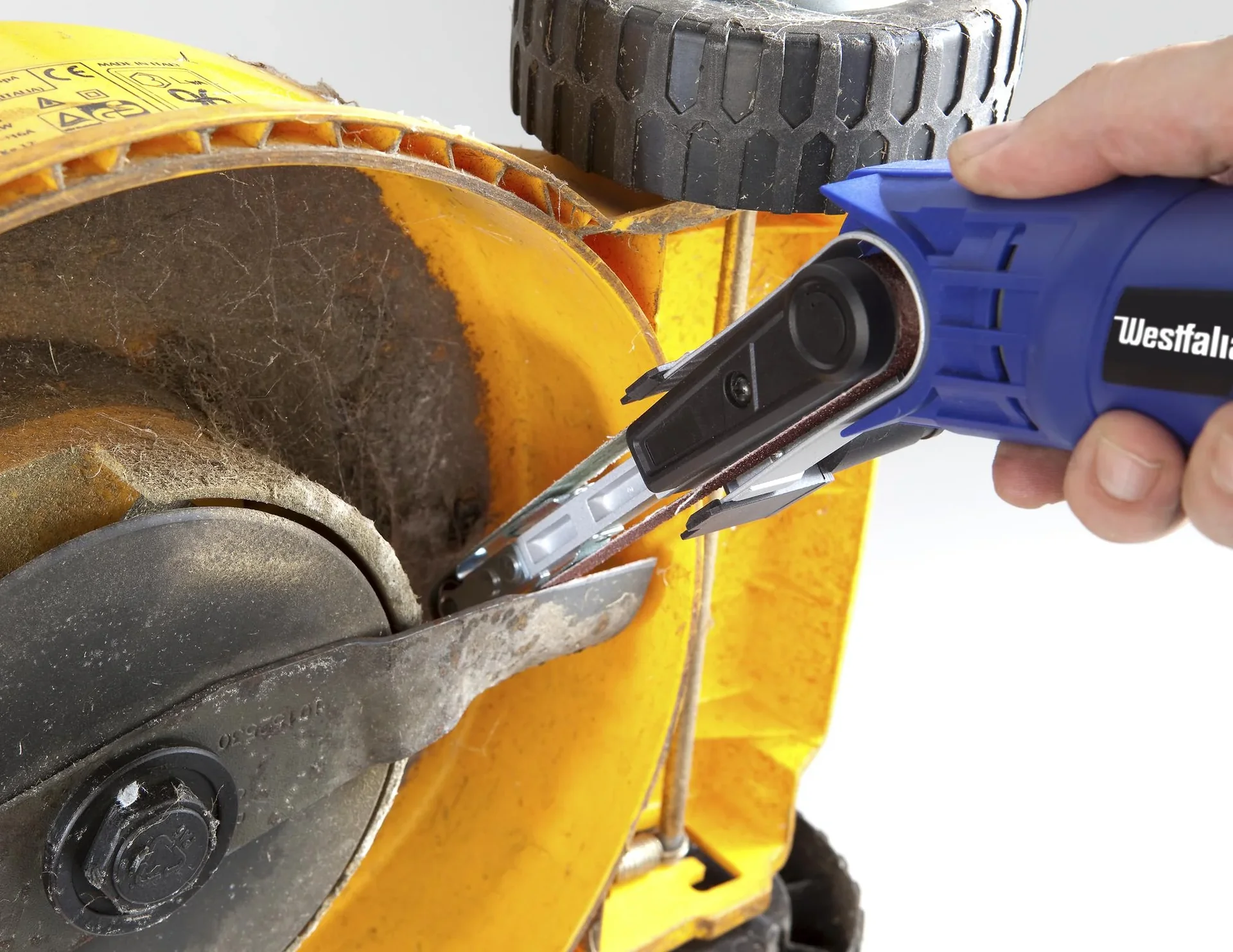 Elektro Feile 260W + Gratis dazu 10 Schleifbänder - 4