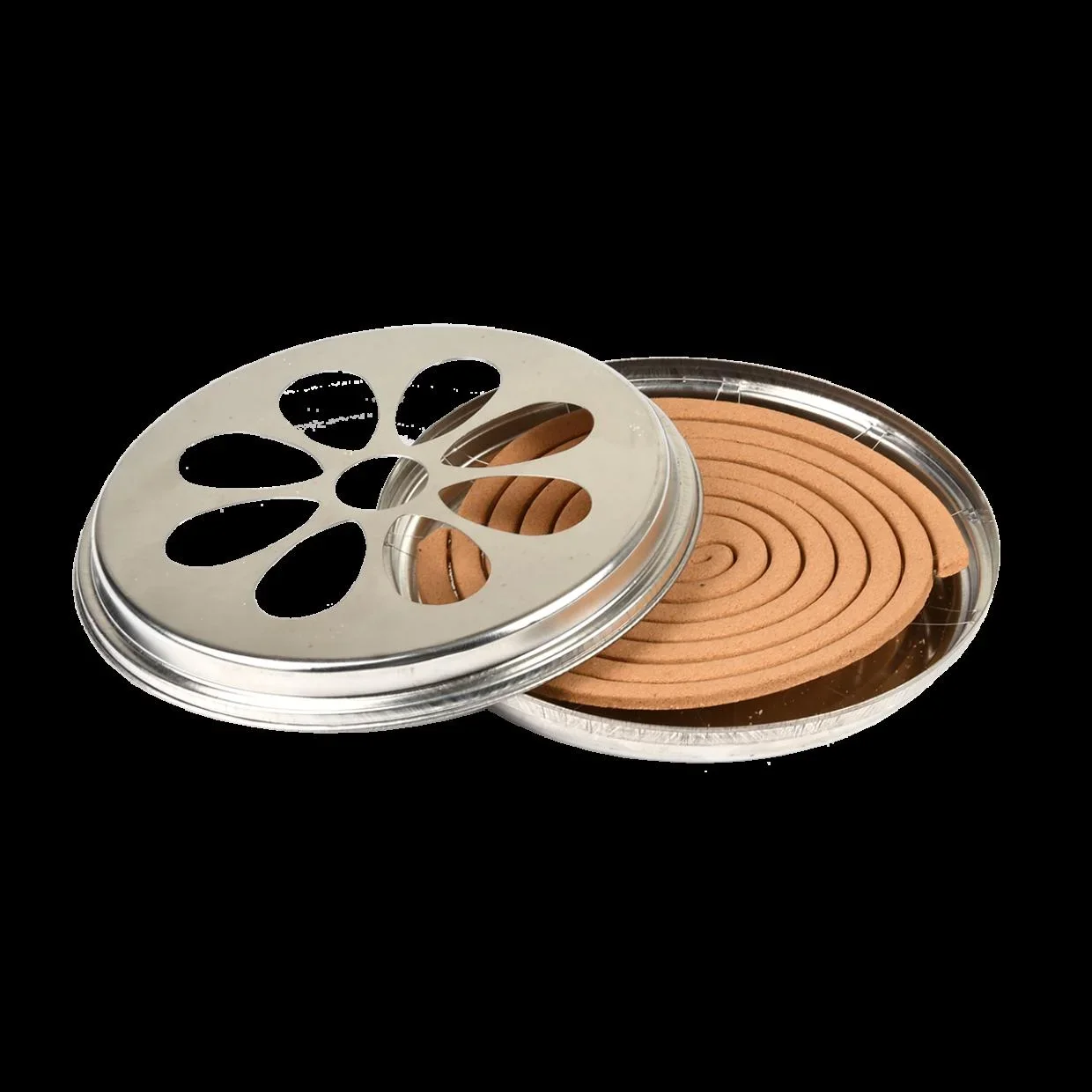 Citronella Spiralen in Zink Brenner - 1