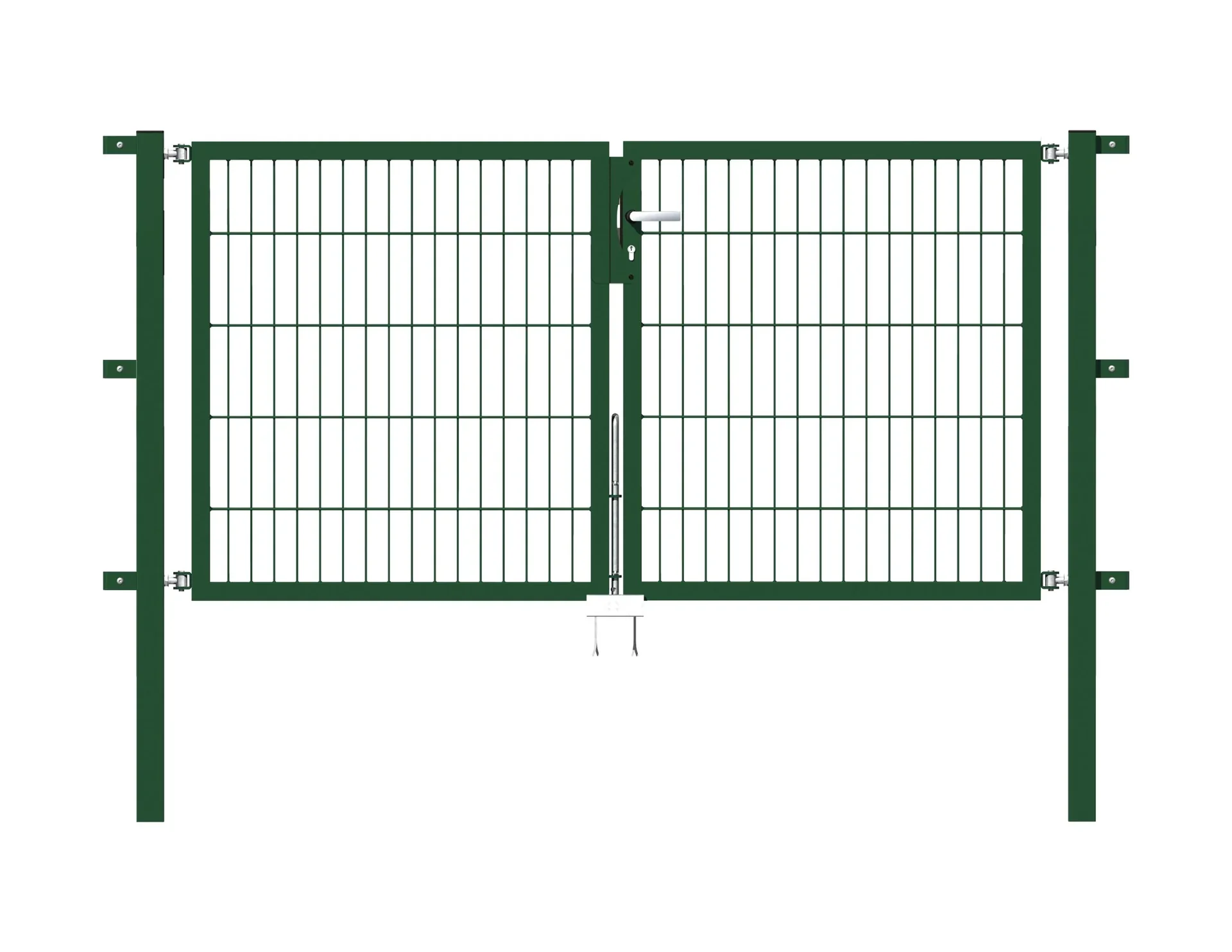 Doppeltor Flexo mit Zubehör, grün, Breite 200 cm, Höhe 100 cm, PF: 60x60 cm - 1
