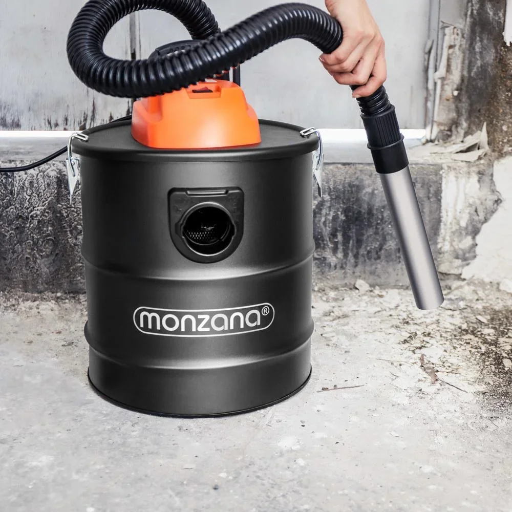 Aschesauger schwarz/orange 1200 Watt - 0