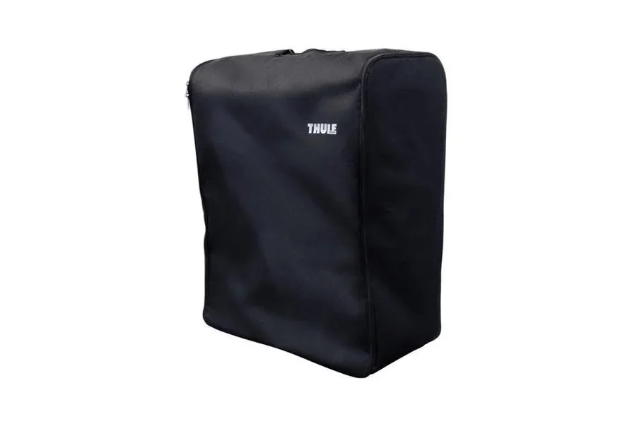 Fahrradträger EasyFold XT 3 Black Edition für drei Fahrräder inkl. Auffahrschiene, Aufbewahrungstasche und Felgenschutzadapter - 0