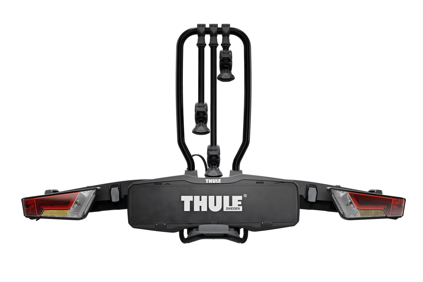 Fahrradträger EasyFold XT 3 Black Edition für drei Fahrräder inkl. Auffahrschiene, Aufbewahrungstasche und Felgenschutzadapter - 5