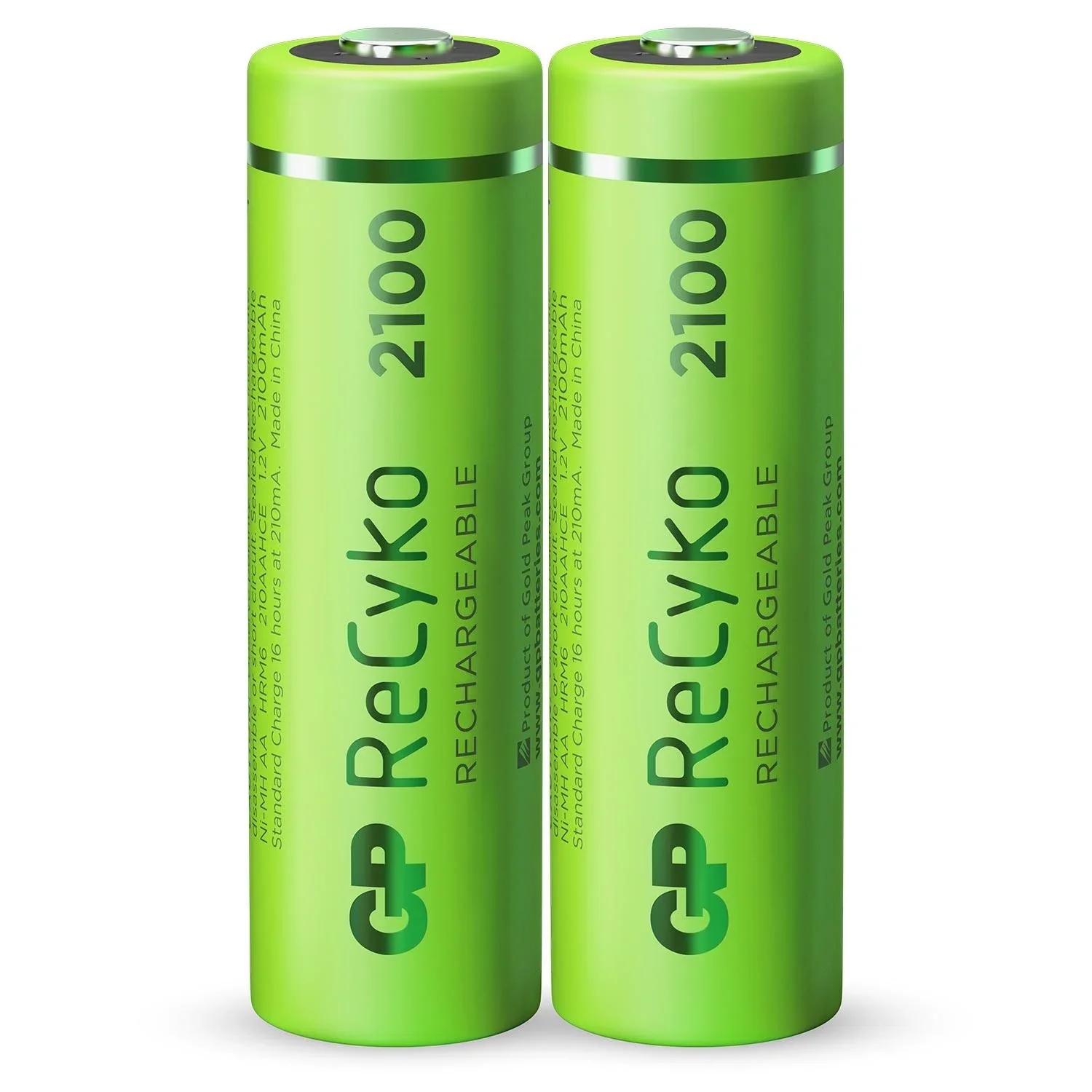 ReCyko Mignon (AA) NiMH Akkus mit 2100 mAh, 1,2V - 2 Stück - 1