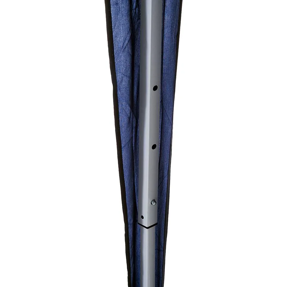 Faltpavillon mit Tragetasche Oxford Blau 3 x 3 x 2,4m - 1