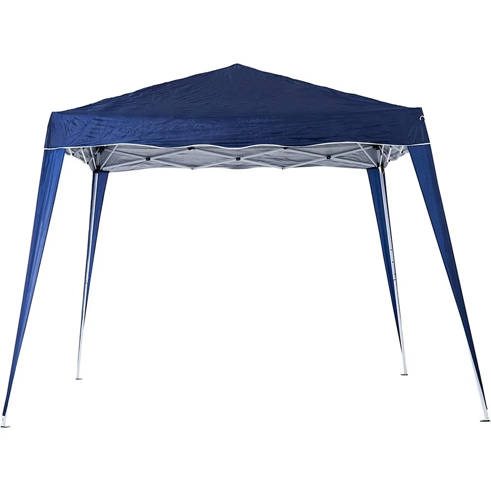 Faltpavillon mit Tragetasche Oxford Blau 3 x 3 x 2,4m - 4