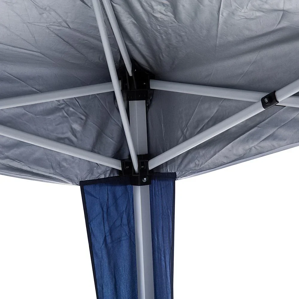 Faltpavillon mit Tragetasche Oxford Blau 3 x 3 x 2,4m - 7