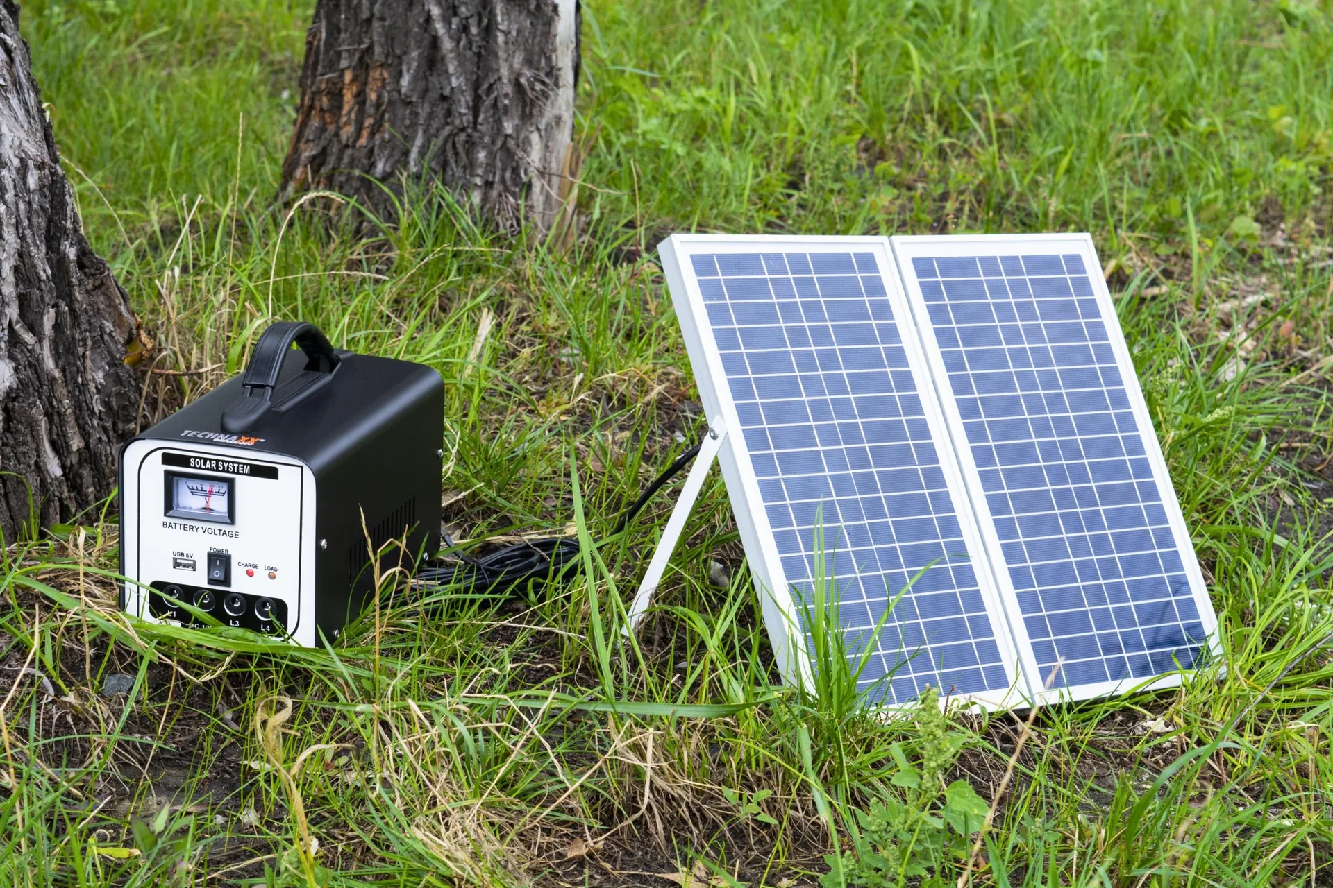 Solarstromanlage Set "TX-200", mit LED-Lampen, 18 Watt - 2