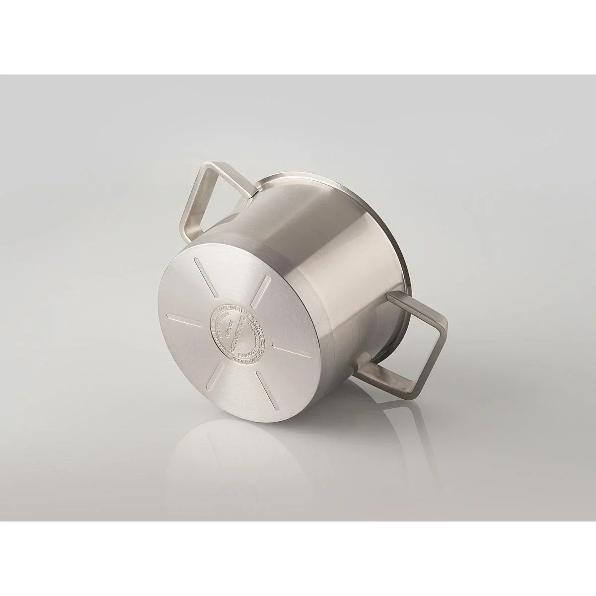 Mehrzer Premium - Hoher Kochtopf mit Deckel - 16 cm - Edelstahl - 4