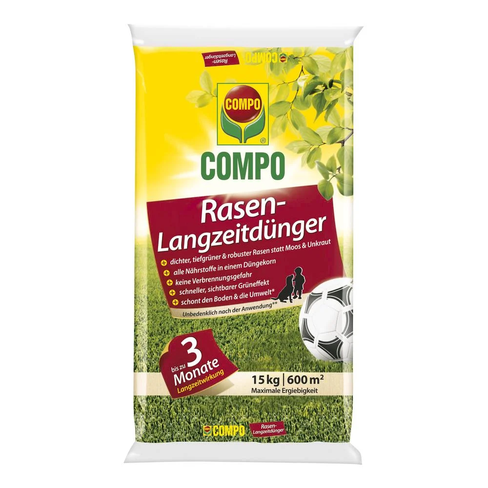 Rasen-Langzeitdünger 15 kg - 0