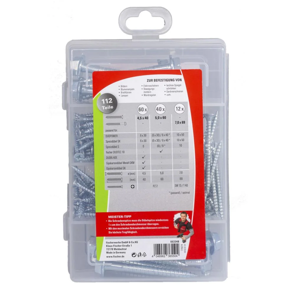 Meister-Box Dübelschrauben - 1
