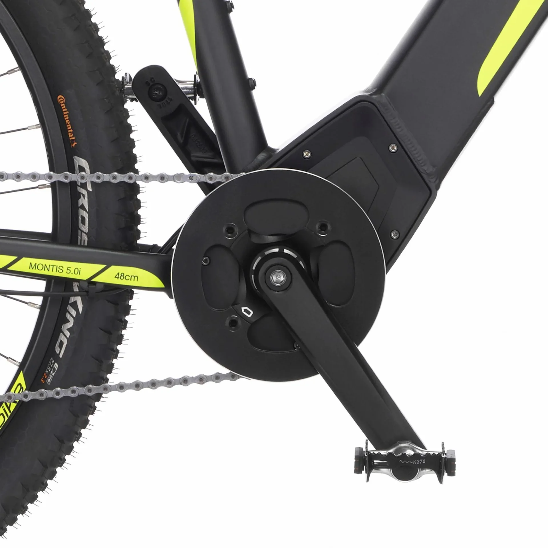 Unisex E-Bike MTB, 29 Zoll, Rahmengröße 46cm, 10-Gang Kettenschaltung, schiefergrau matt, MONTIS 5.0i - 2