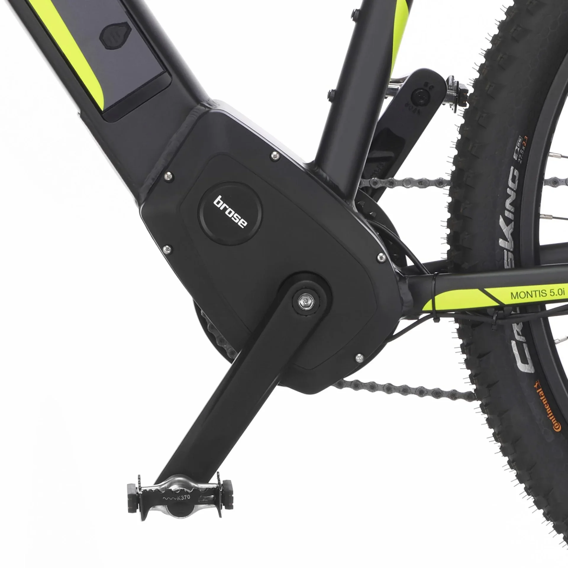 Unisex E-Bike MTB, 29 Zoll, Rahmengröße 46cm, 10-Gang Kettenschaltung, schiefergrau matt, MONTIS 5.0i - 7