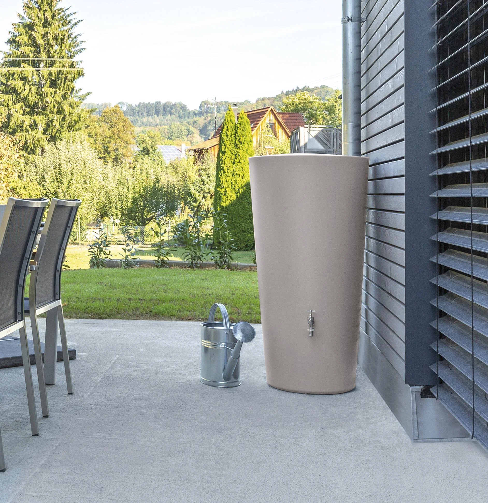 Regenspeicher "Rainbowl" 210 L taupe - 0