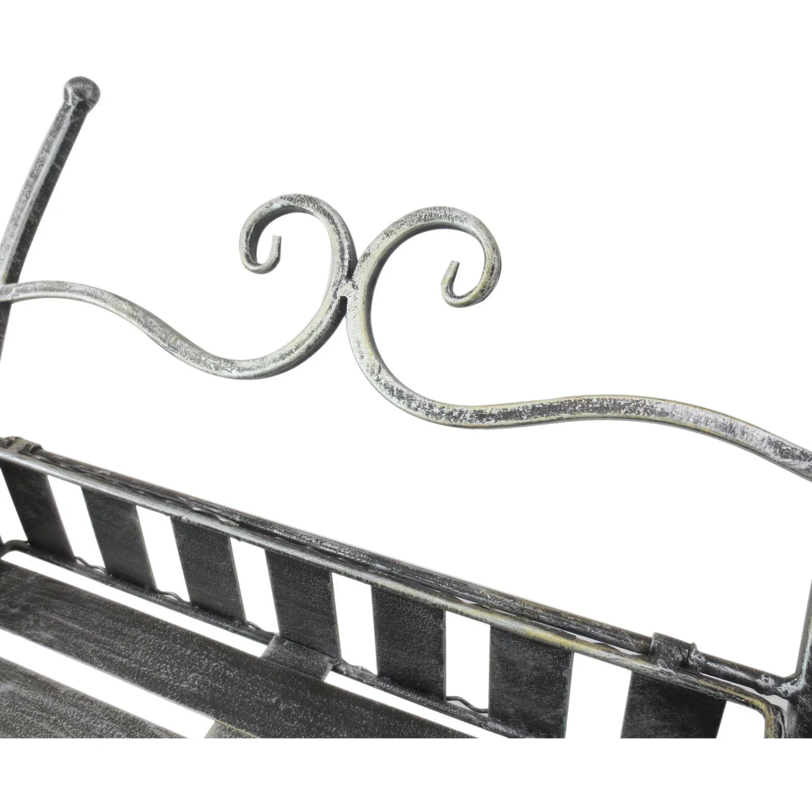 Pflanzregal Pflanzenständer Blumenregal Pflanzenkasten 3 x Ebene Metall Silbergrau 53 x 39 x 79 cm - 0