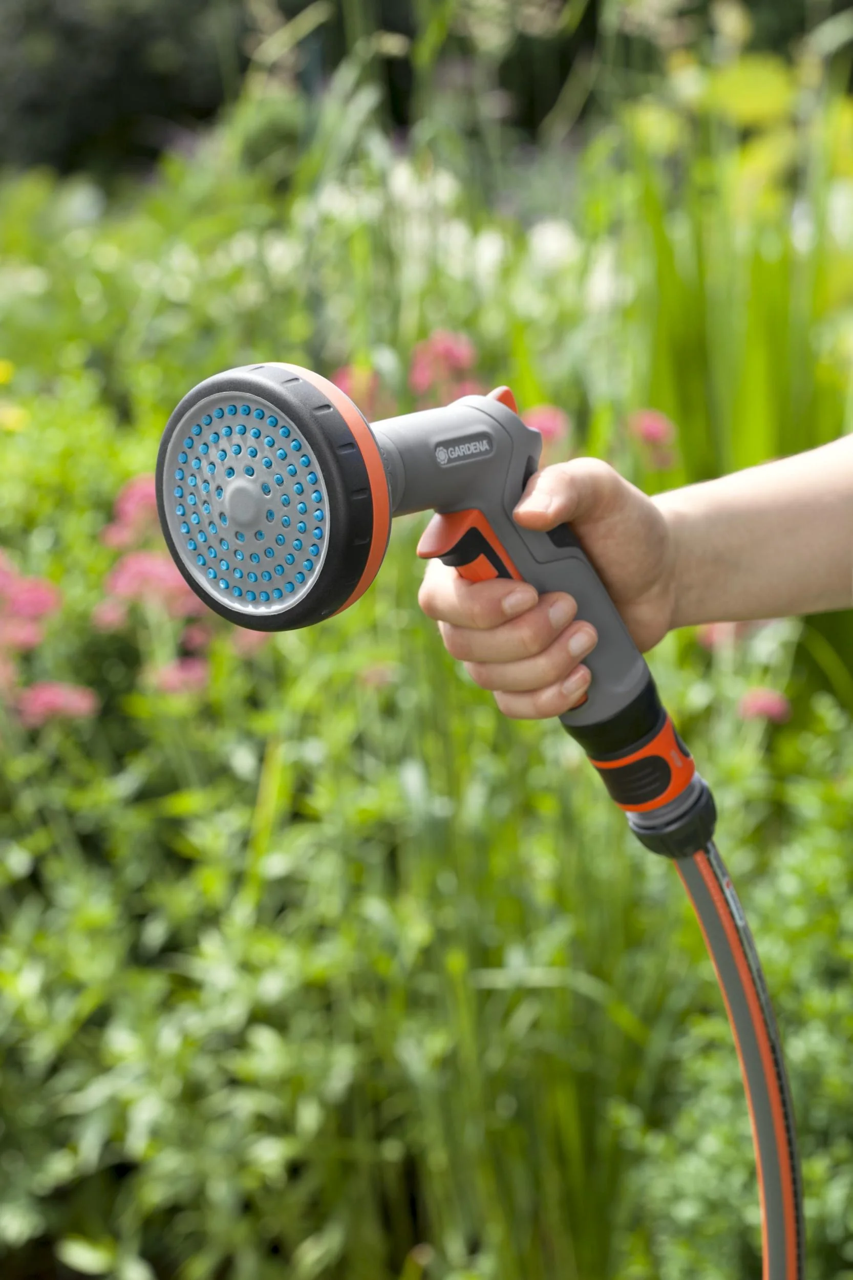 Comfort Brause für Beete, Impulsauslöser mit Arretierungsfunktion - 4
