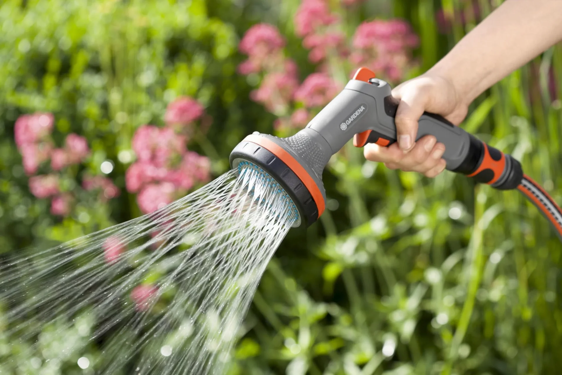 Comfort Brause für Beete, Impulsauslöser mit Arretierungsfunktion - 5