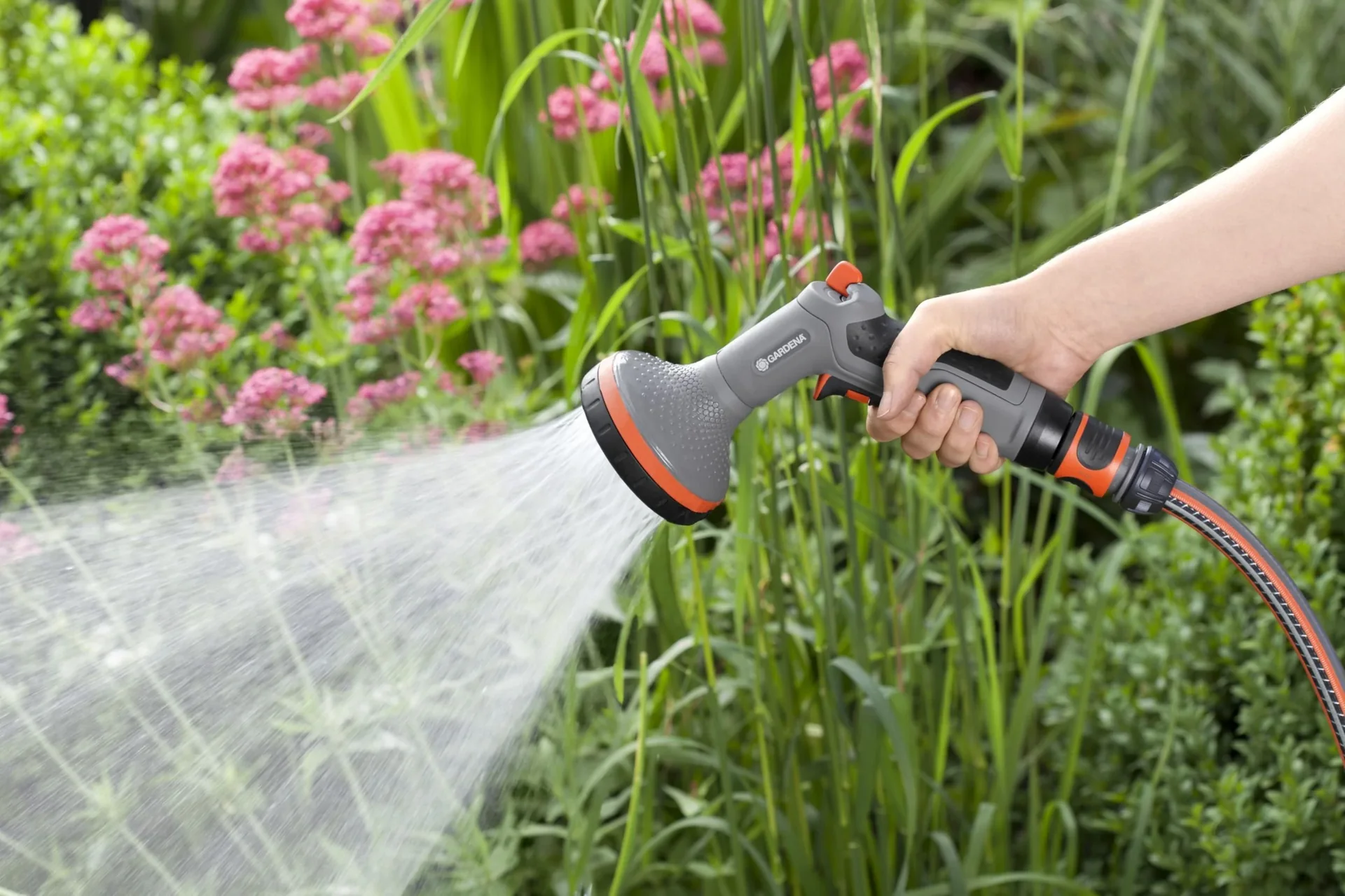 Comfort Brause für Beete, Impulsauslöser mit Arretierungsfunktion - 8