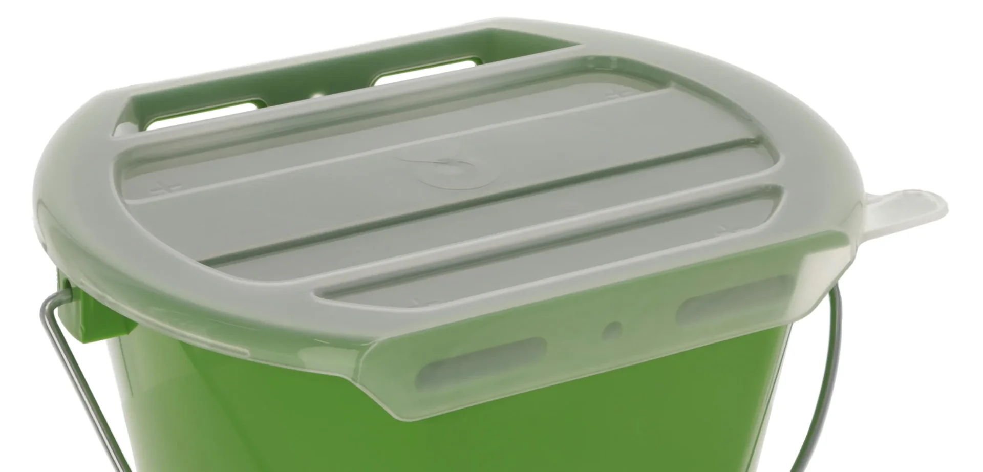 Deckel für Tränkeeimer MilkGuard, weiß transparent - 3