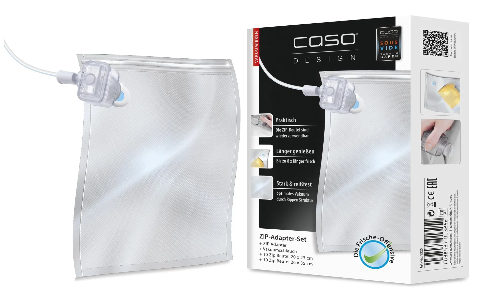 ZIP-Adapter-Set zu Balken-Vakuumierer - 1