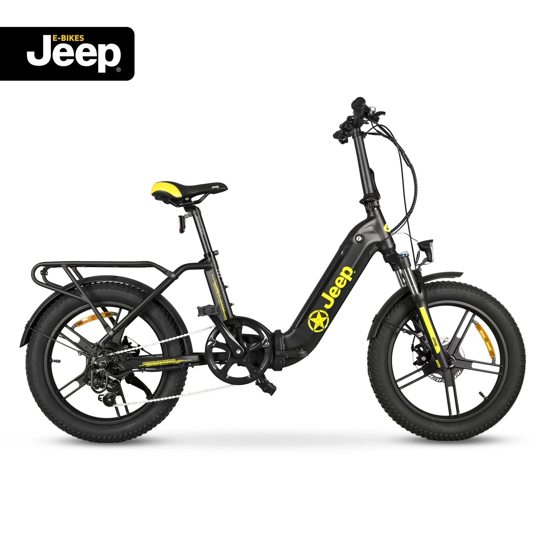 Unisex Fold E-Bike , 20 Zoll, 7-Gang Kettenschaltung, black, Falt-E-Bike FR 7000 - 4