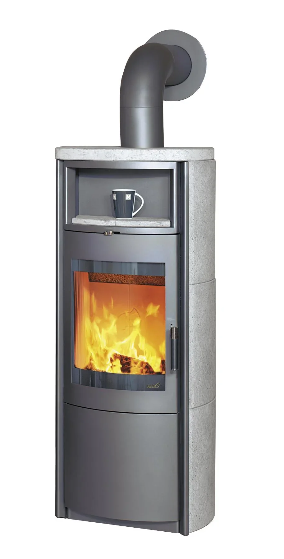 Kaminofen Nika ECOplus (7 kW) Naturstein, Dauerbrand, 3in1-Komfortregelung, Externe Zuluft - 0