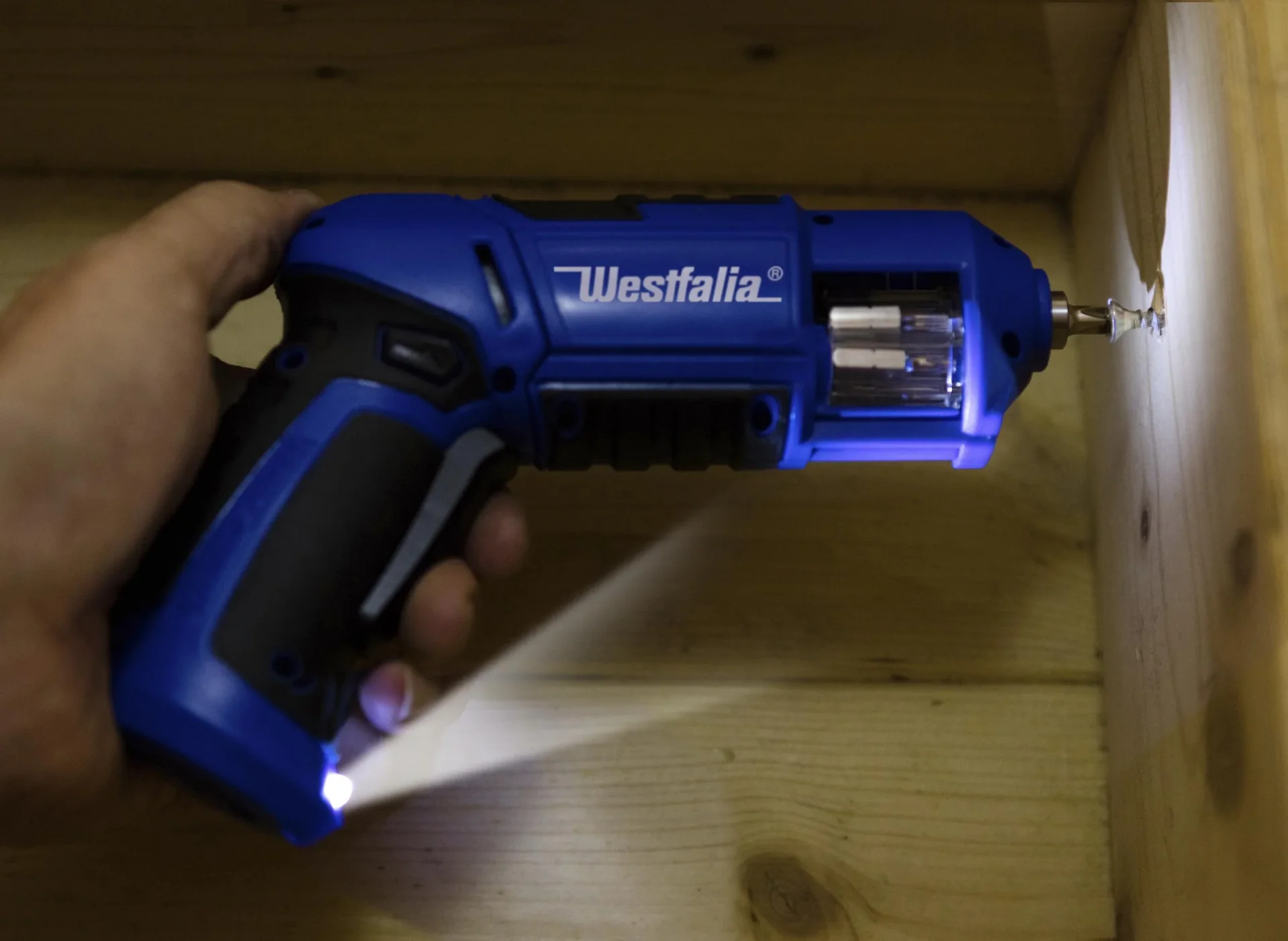 Akkuschrauber 3,6 Volt Li-Ion mit Revolvermagazin - 6