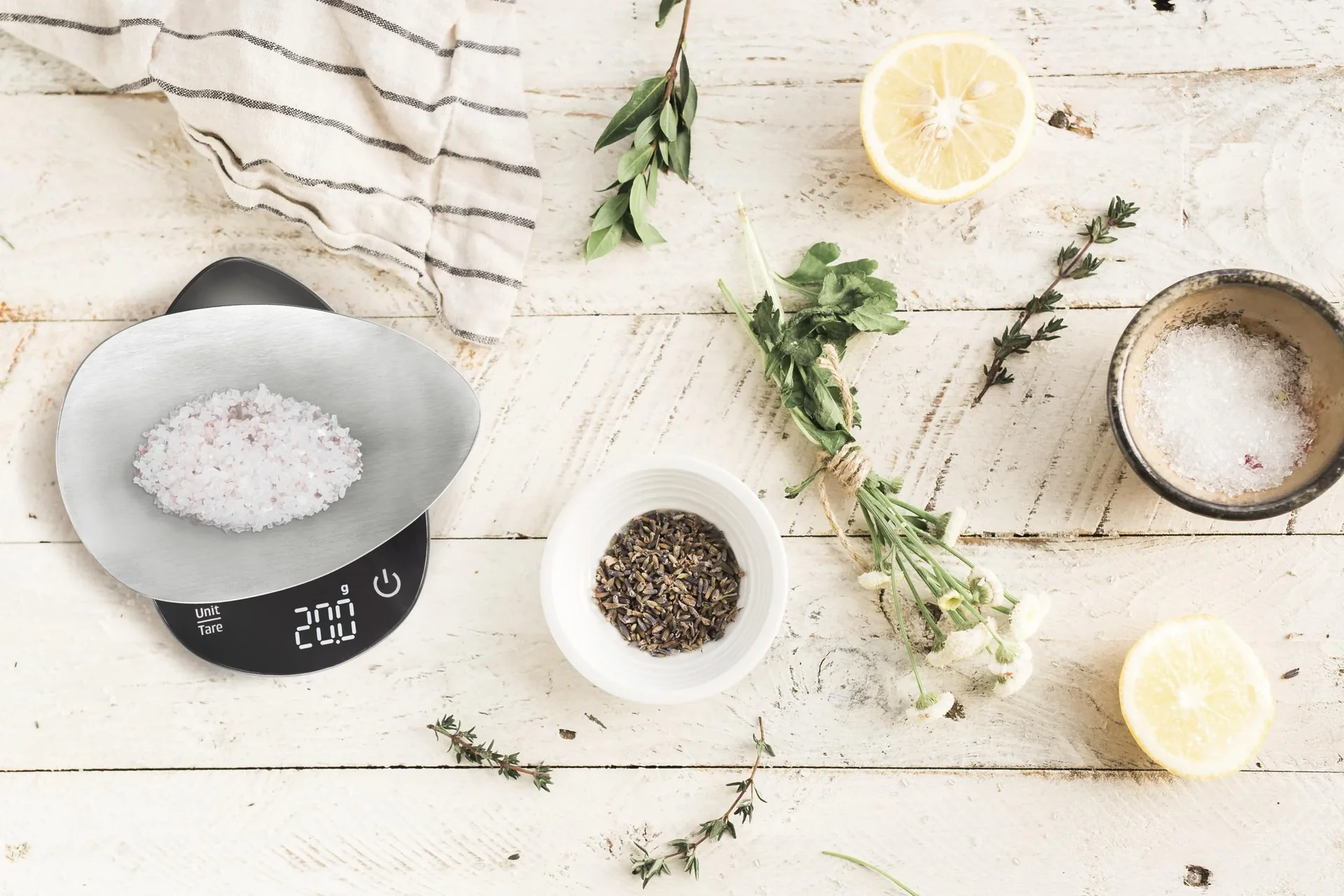 Küchenwaage FinoCompact - Präzise Feinwaage 0,1 - 500 g - 4