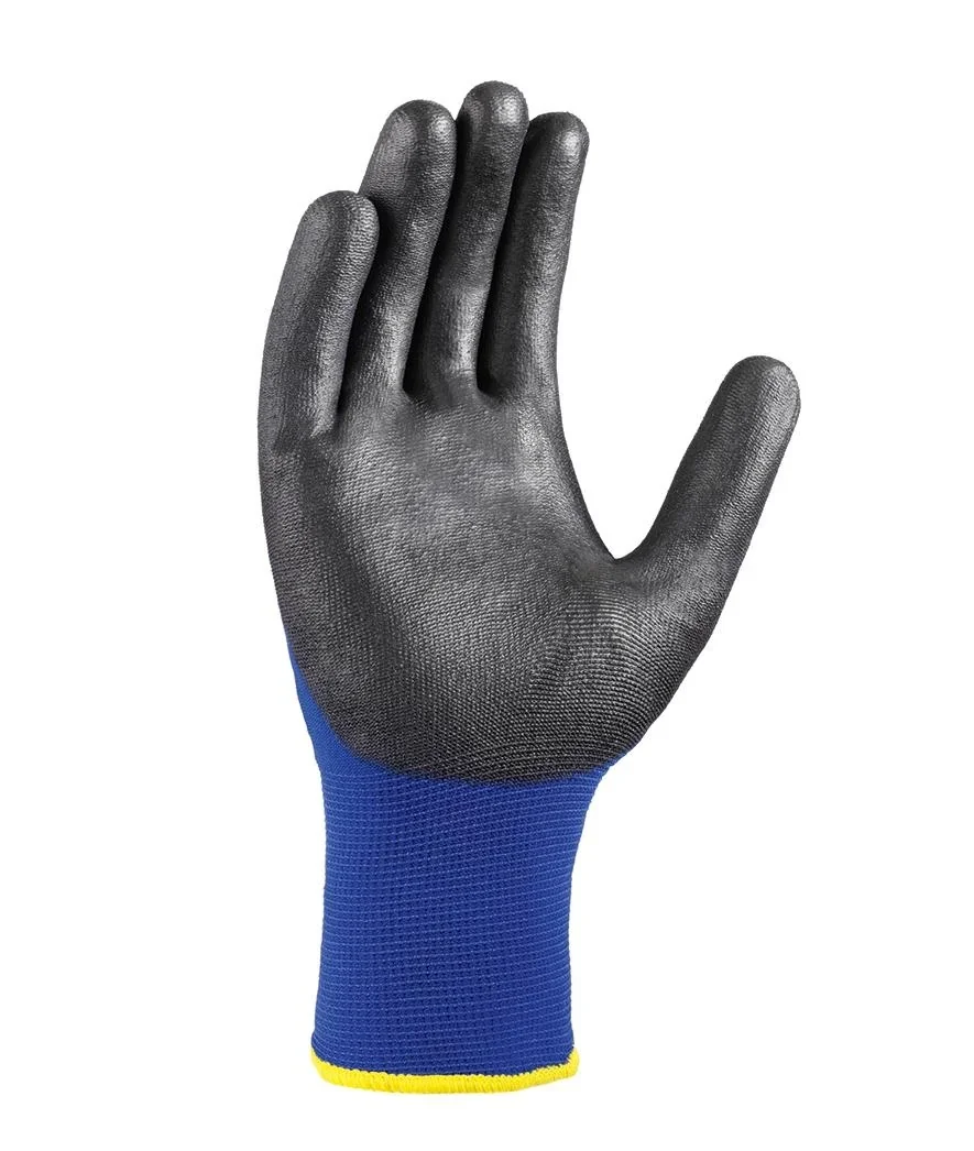 Nylon-Strickhandschuh TOUCH blau/ schwarz Gr. 10 - 0