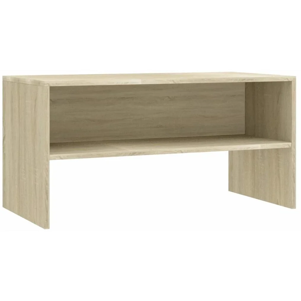 TV-Schrank 80x40x40 cm Spanplatte Eiche Sonoma - 1