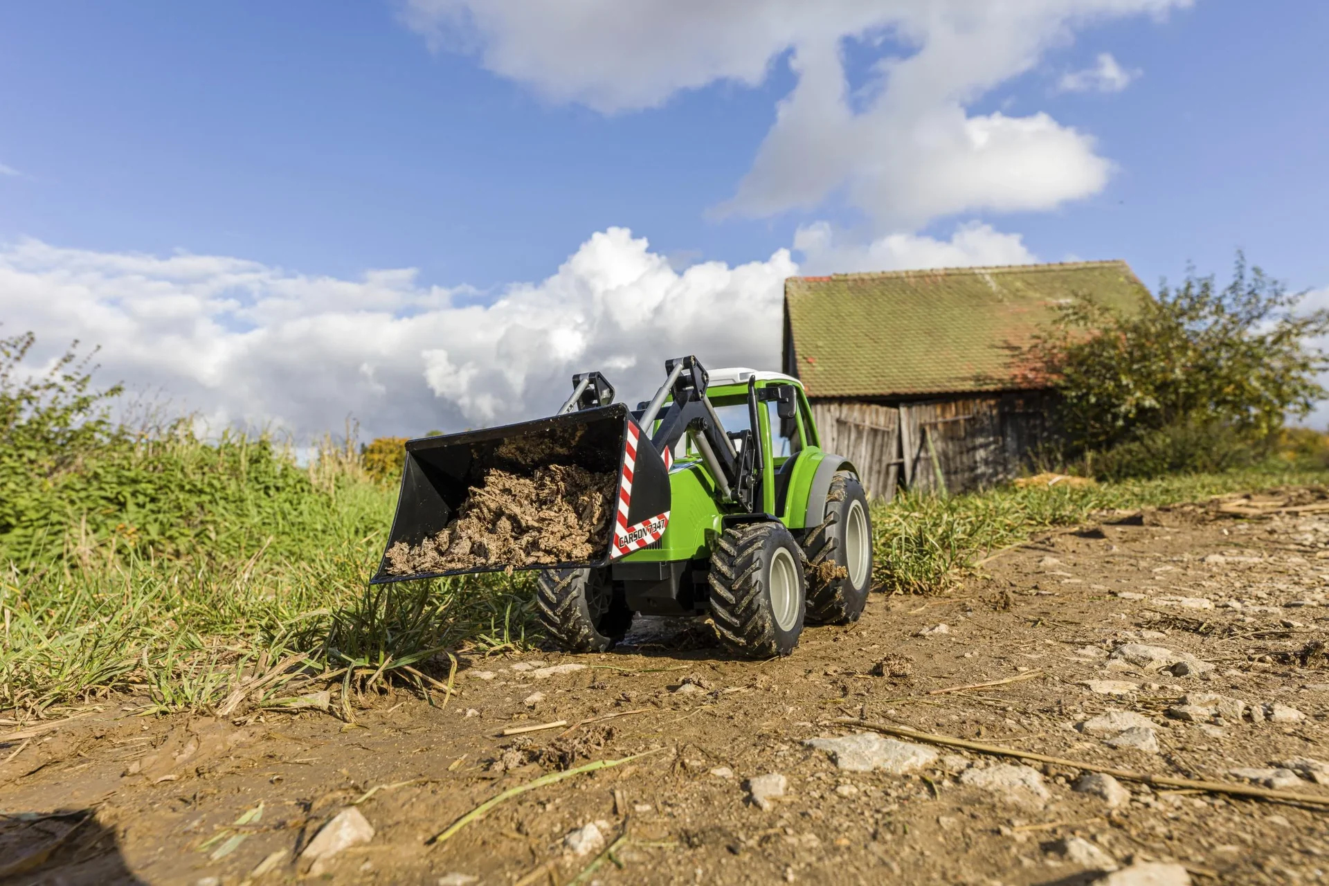 RC Traktor mit Frontlader 2.4 G 100 % 1:16 - 4