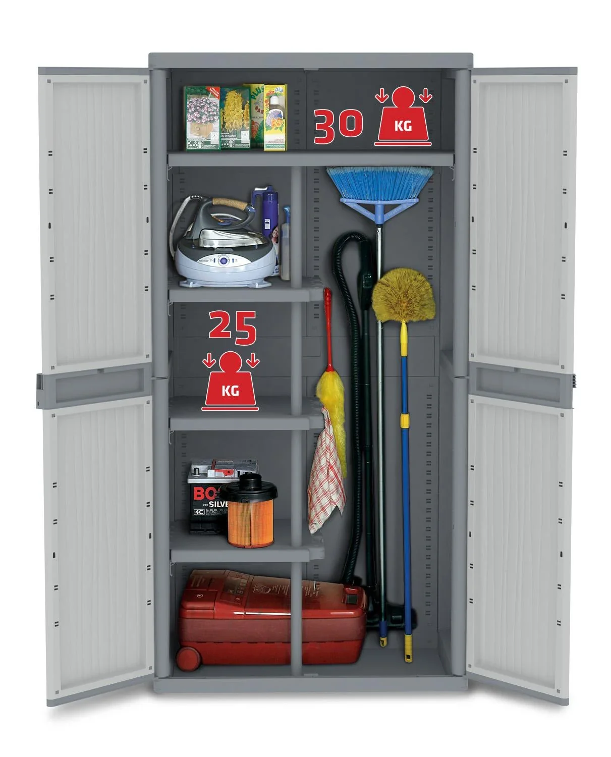 Wave Jumbo 3900 XL-Kunststoffschrank für den wettergeschützten Außen- und Innenbereich - 0