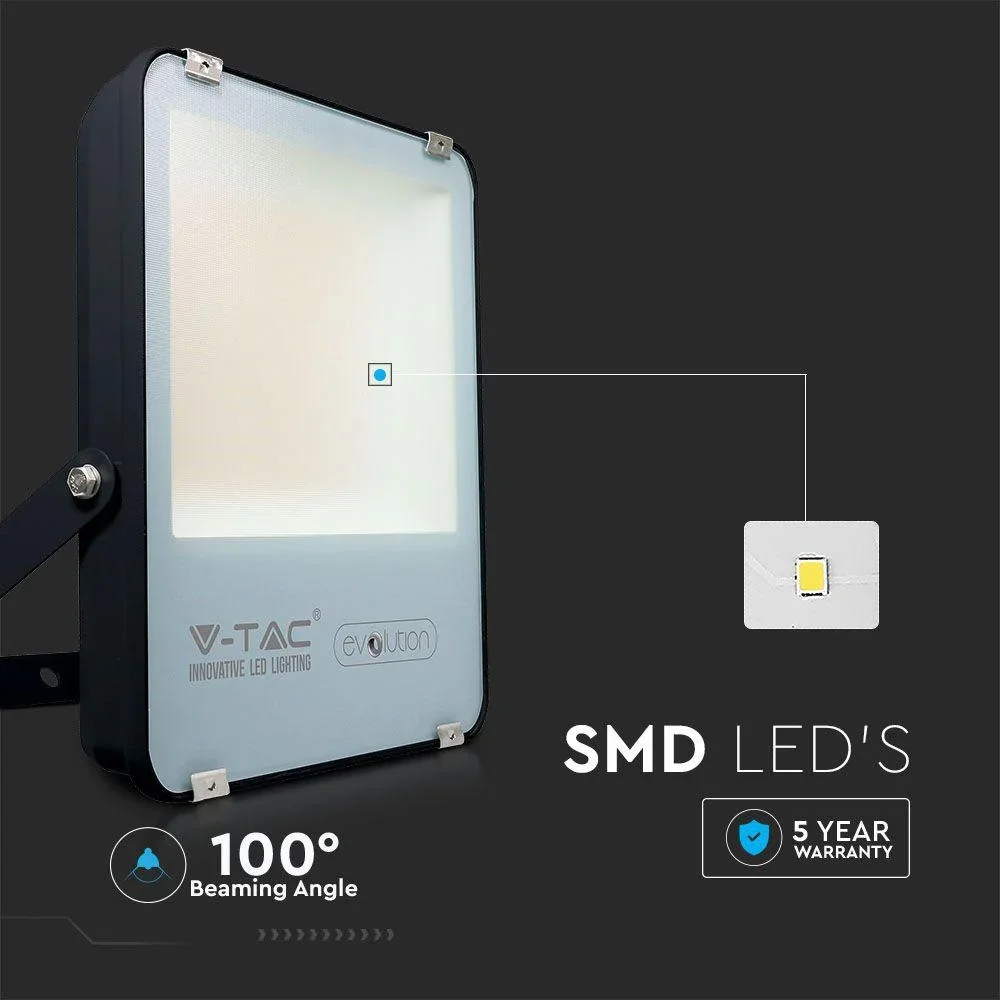 VT-49611 LED-Flutlichtstrahler - 100 W - 16000 Lm - 6400K - schwarz - 3