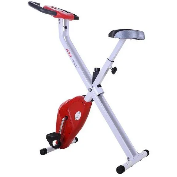 Hometrainer Zusammenklappbares Fitness-Rad - Stahl-Ergometer - 0