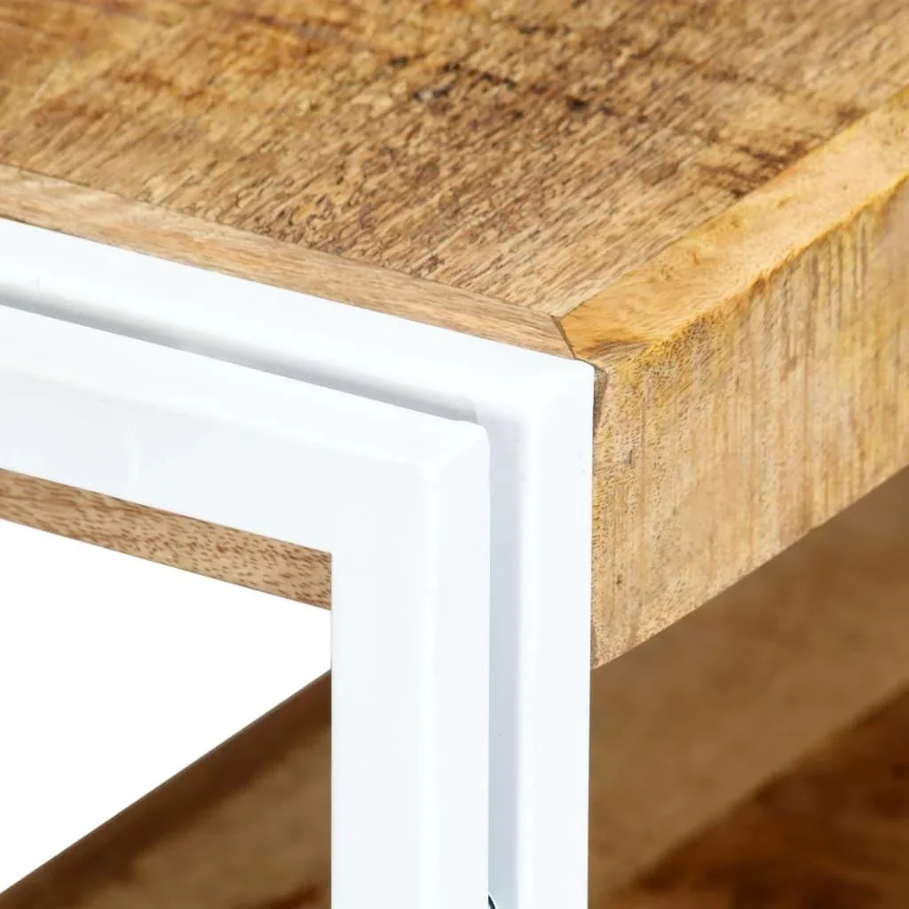 TV-Schrank 90x30x40 cm Mango-Massivholz - 2