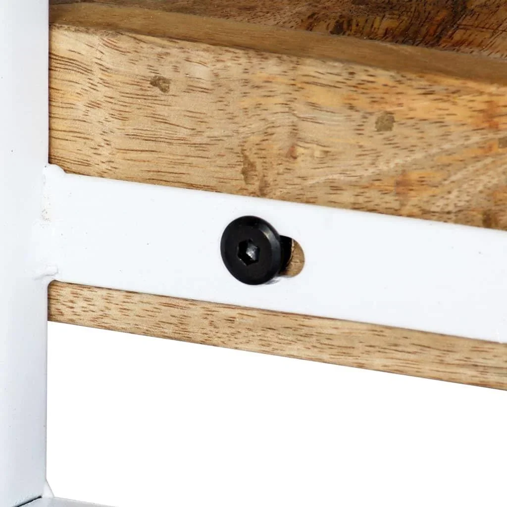 TV-Schrank 90x30x40 cm Mango-Massivholz - 4