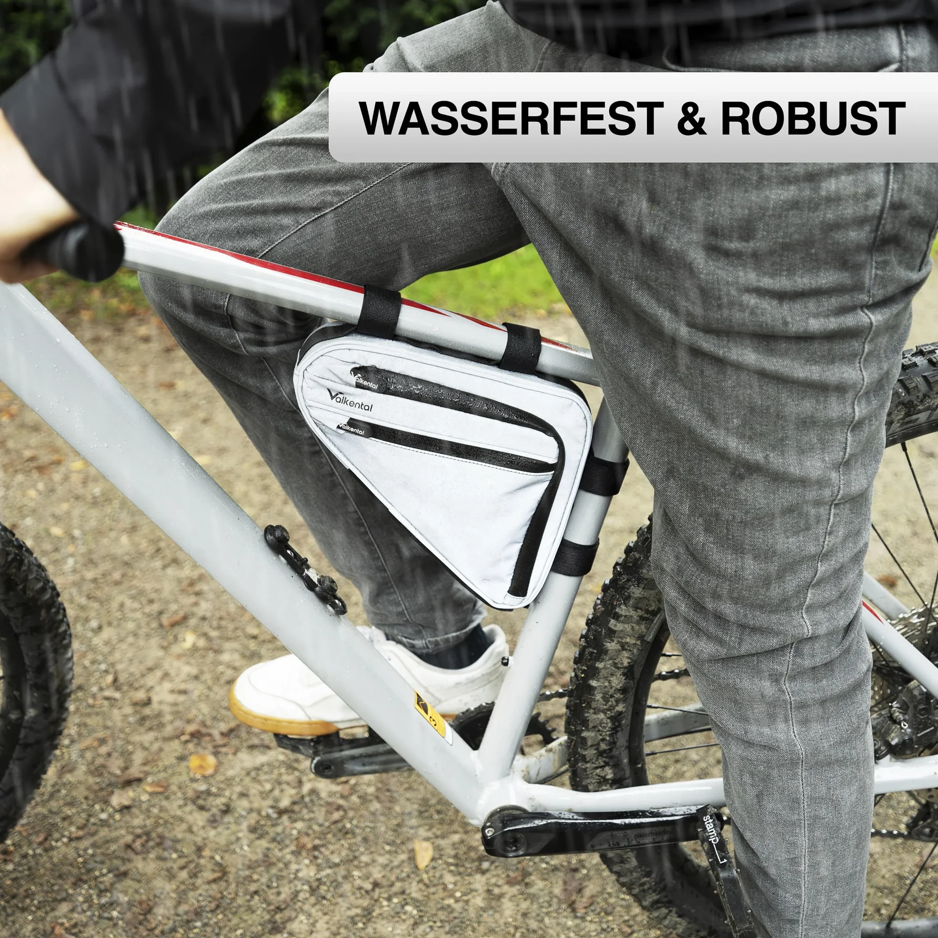 Triangle Bag, Grau relfektierend - 2