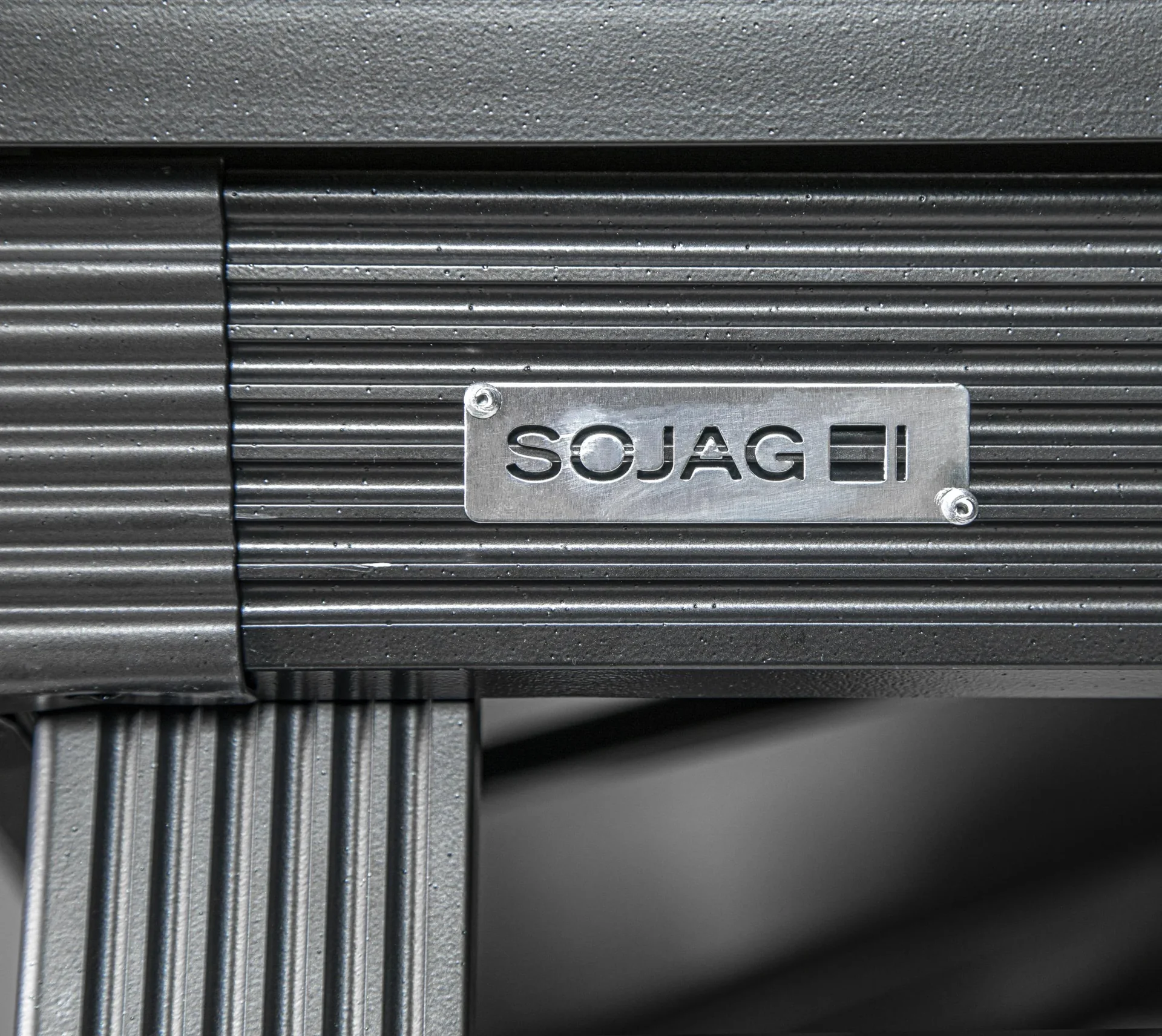 Aluminium Pavillon Verona, 10 x 10, Farbe anthrazit mit HardTop - 4