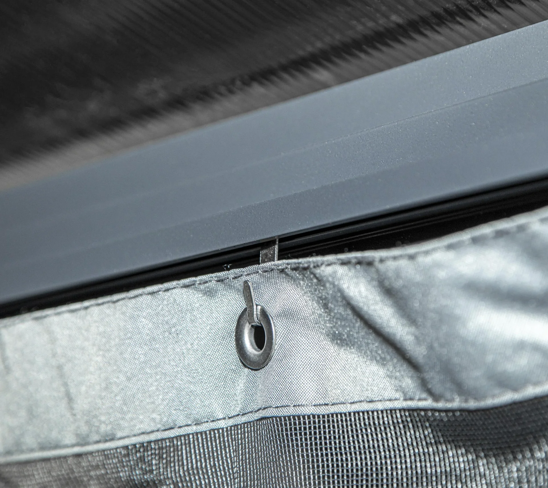 Aluminium Pavillon Verona, 10 x 10, Farbe anthrazit mit HardTop - 9