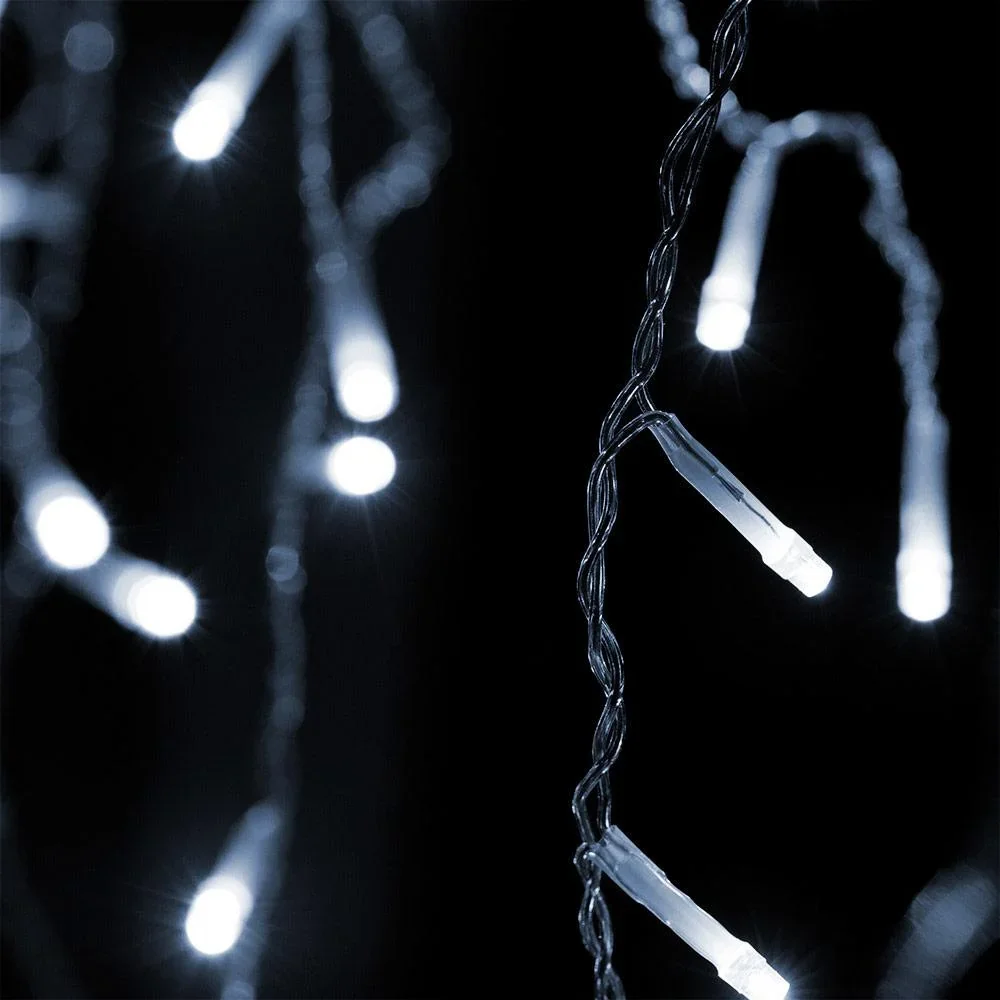 Weihnachtsbeleuchtung Lichterkette - 200 LEDs - 10 m - Innen und Außen - 0