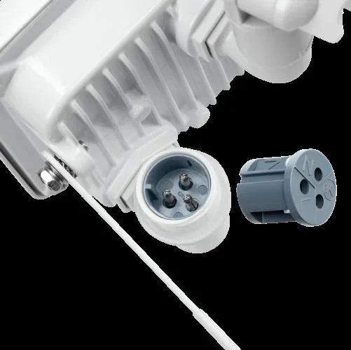 LED Außenstrahler mit Bewegungsmelder Weiß, 10 Watt - 850 Lumen - 8