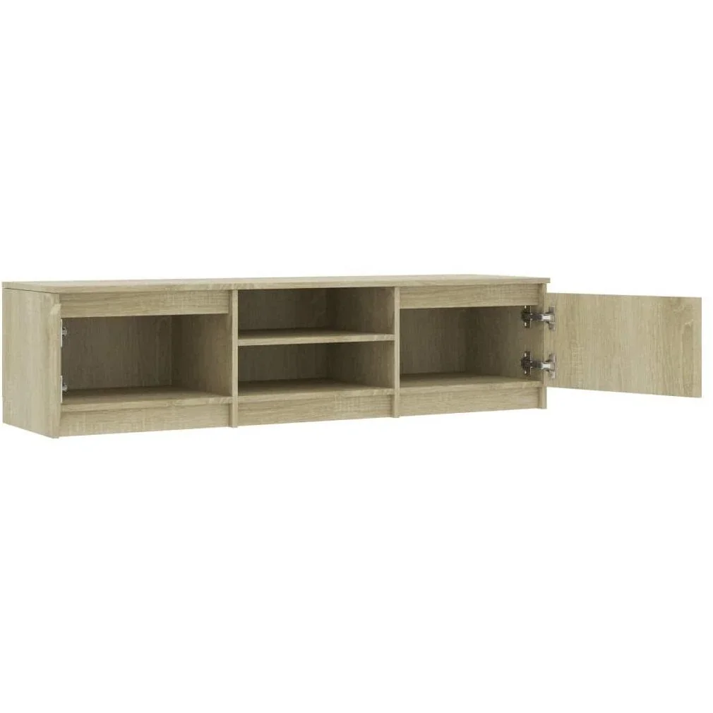TV-Schrank 140x40x35,5 cm Spanplatte Sonoma Eiche - 3